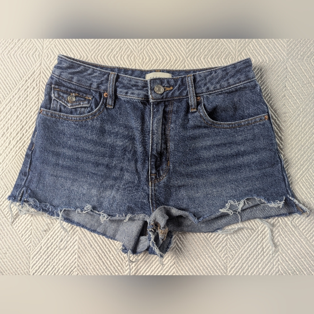 PacSun High Rise Festival Denim Cut Off Jean Shorts - Size 27